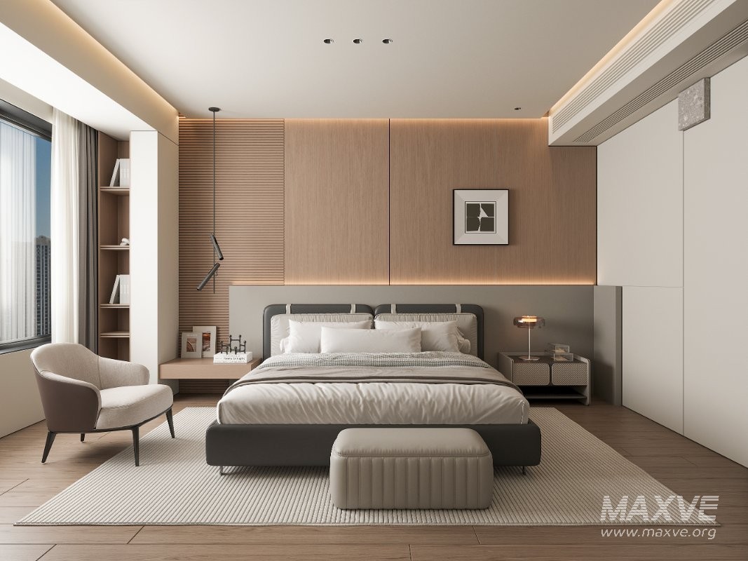 modern bedroom - Image 1