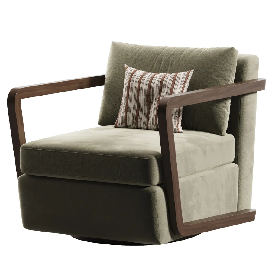 Swivel Lounge Chair - Image 4