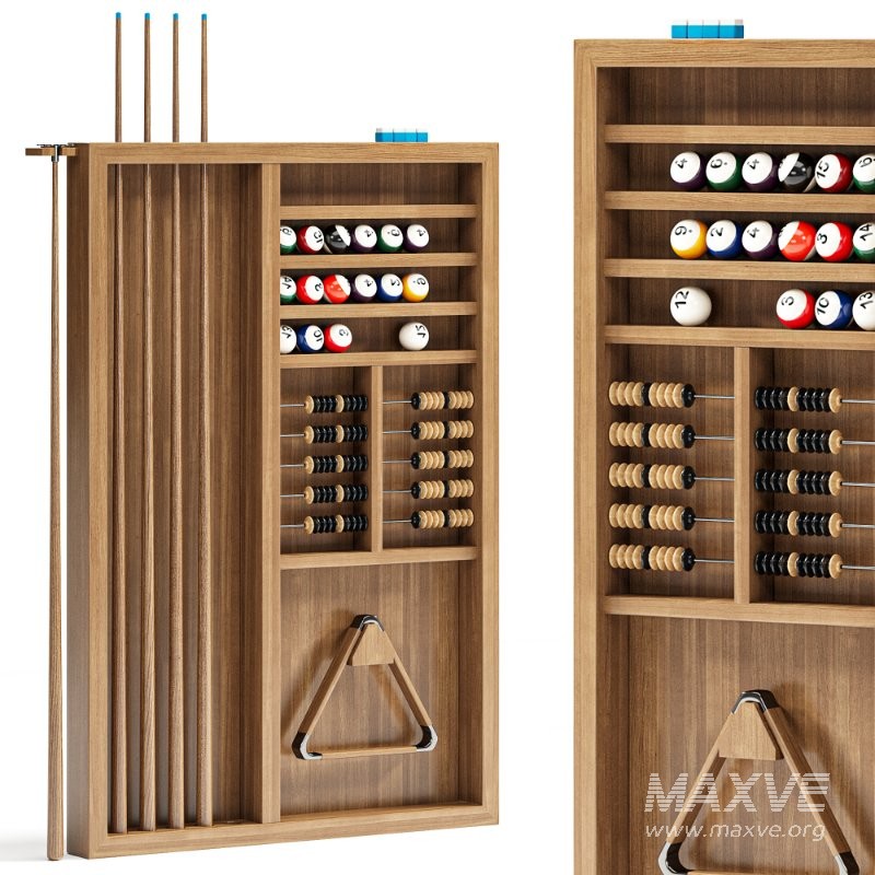 Modern Combination Wall Rack - Image 2