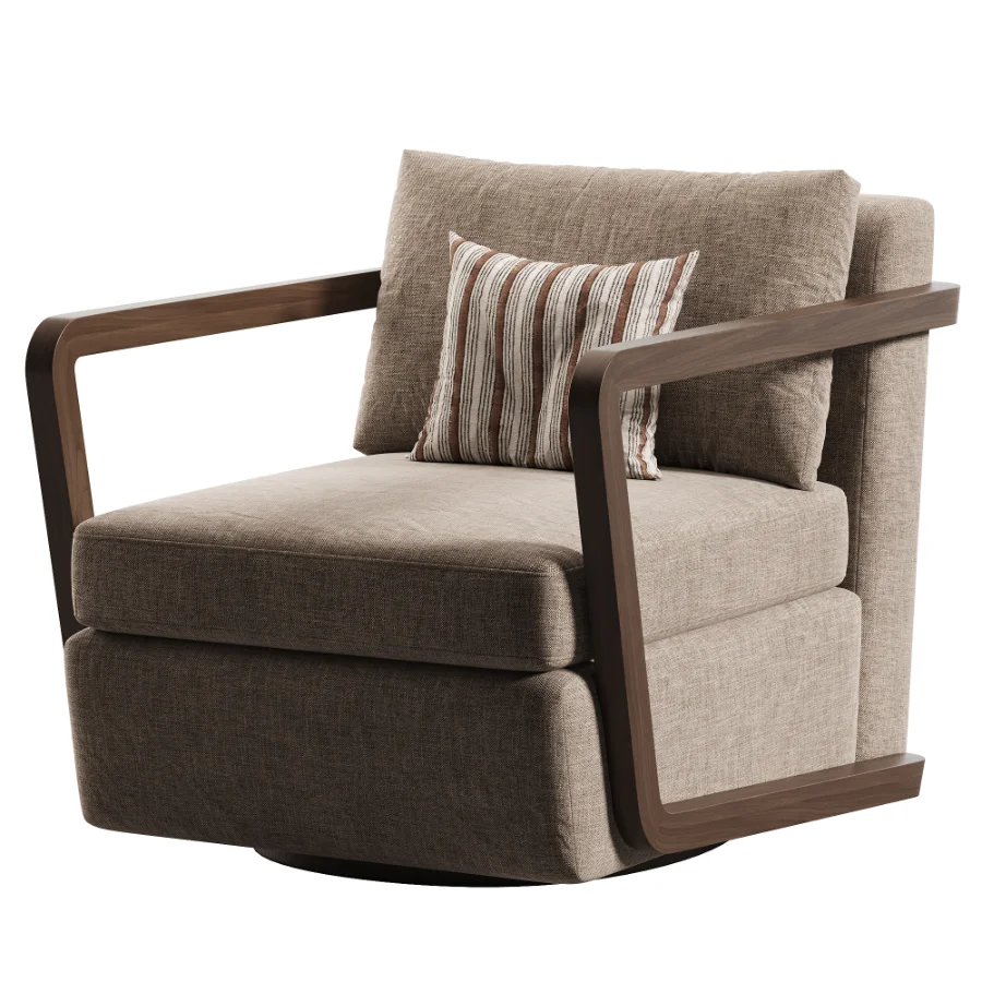 Swivel Lounge Chair - Image 3