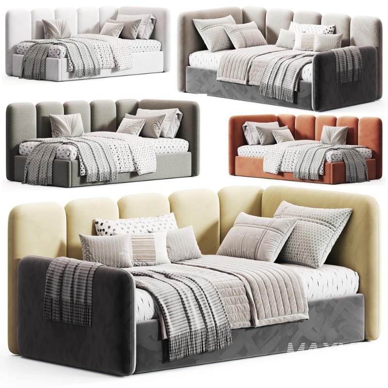 Corner bed LORI by Mamoony - Image 6