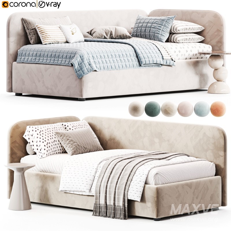 Corner bed Bruni kids - Image 2