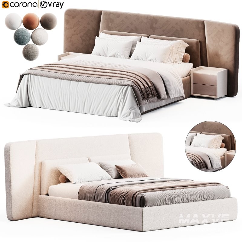 Coventry Naked Alivar Bed - Image 2