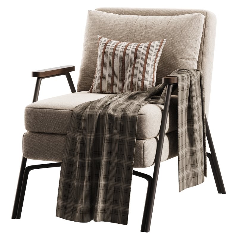 Industrial Style Indoor Armchair - Image 5