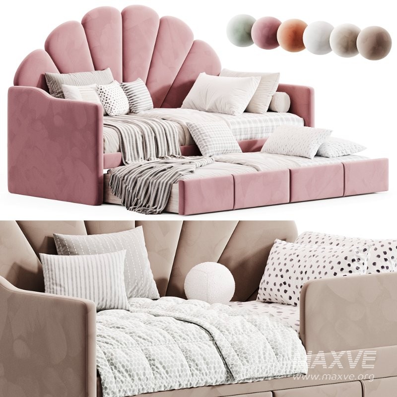 Children’s soft bed – Mulan - Image 4