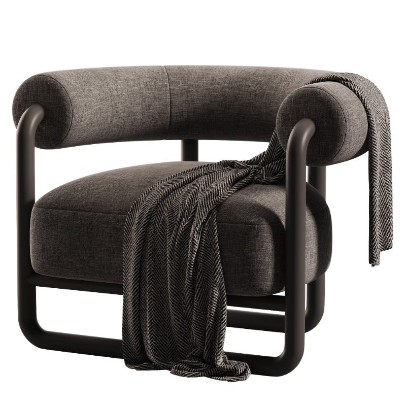 Metallic Accent Chair - Image 3