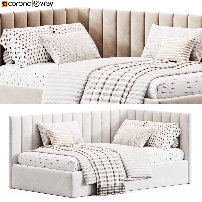 Corner bed Vertical kids - Image 3