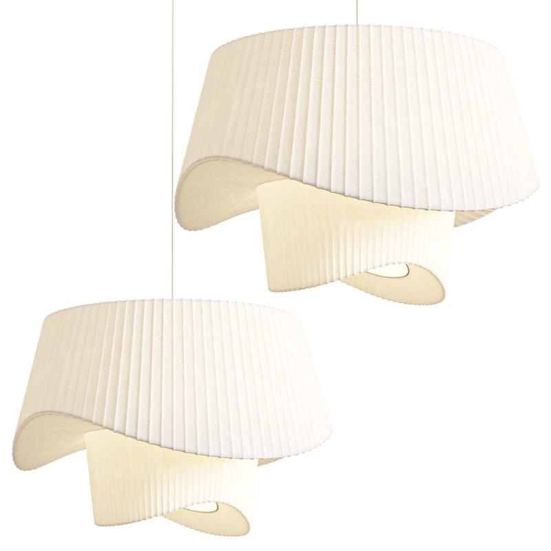 Bohemian Fabric Pendant Light - Image 2