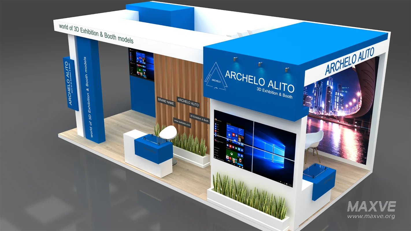 stand kiosk booth - Image 6