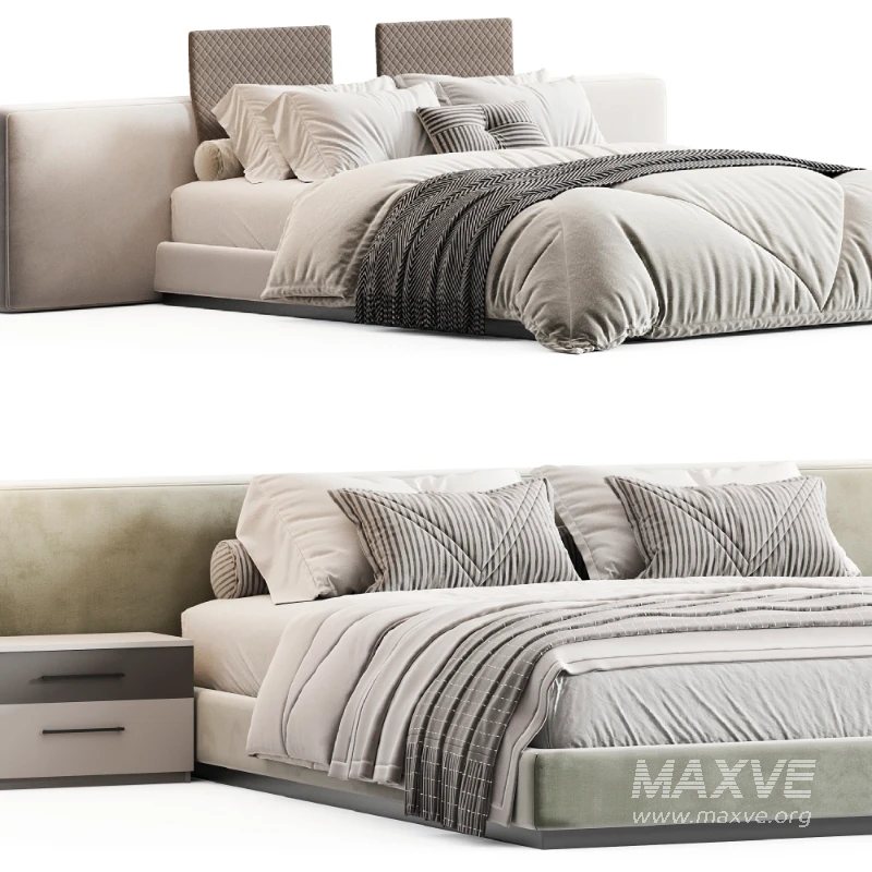 Yang Bed By Minotti - Image 4