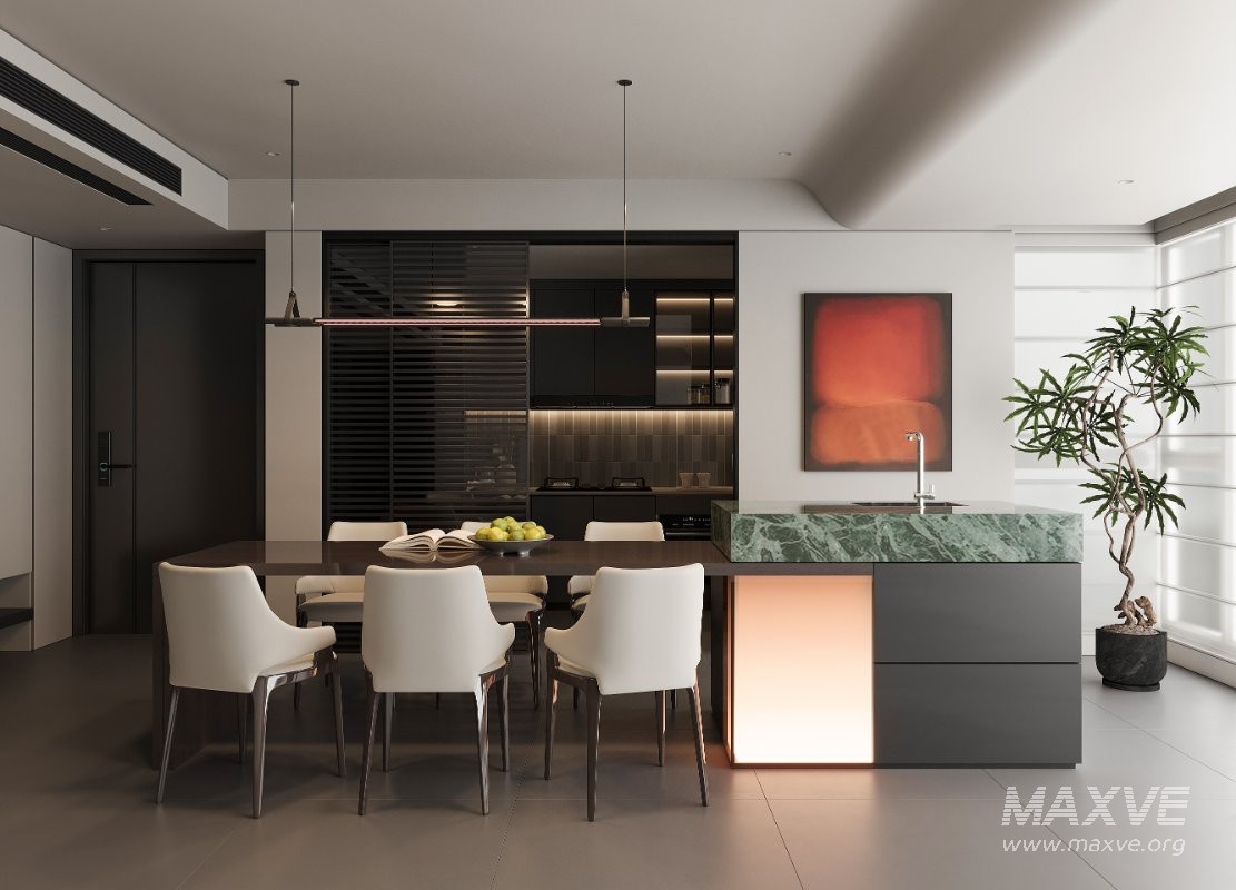 Modern dining room - Image 1