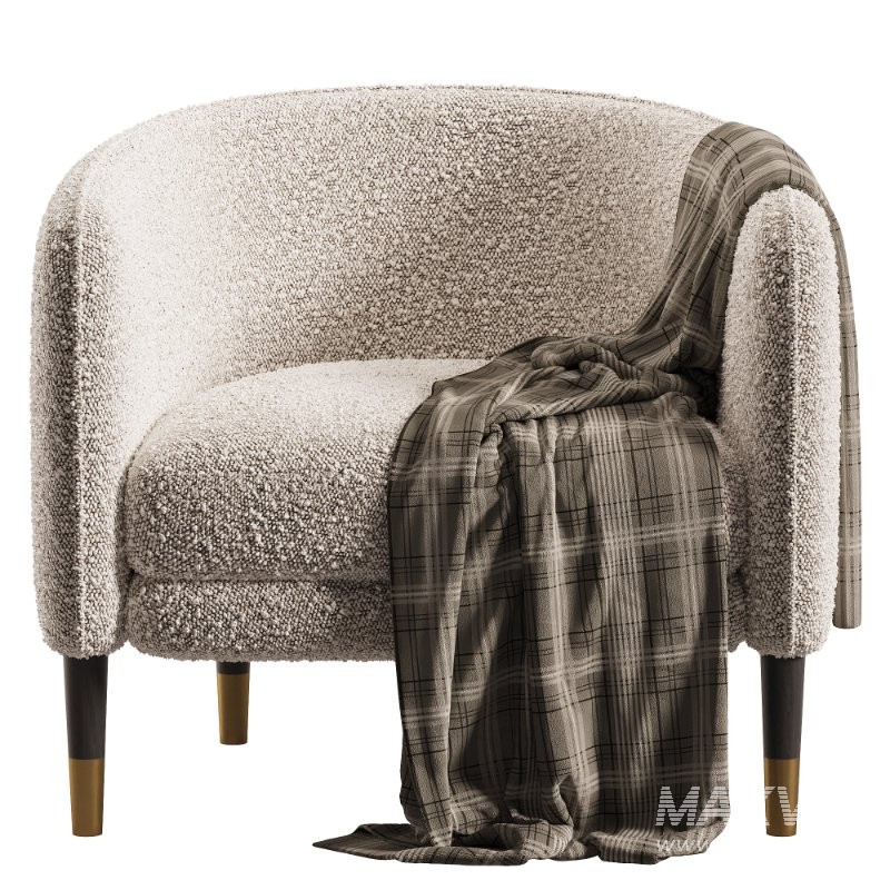 Casual Ivory Solid chair - Image 2