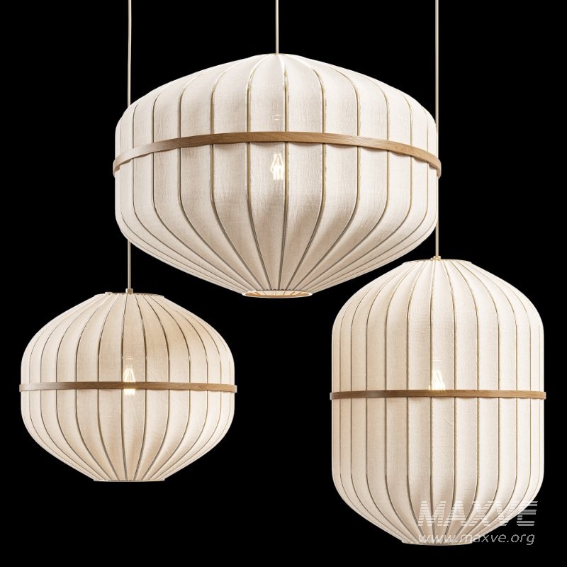Bolia Lucen Pendants Ellipse & Cylinder & Octagon - Image 2