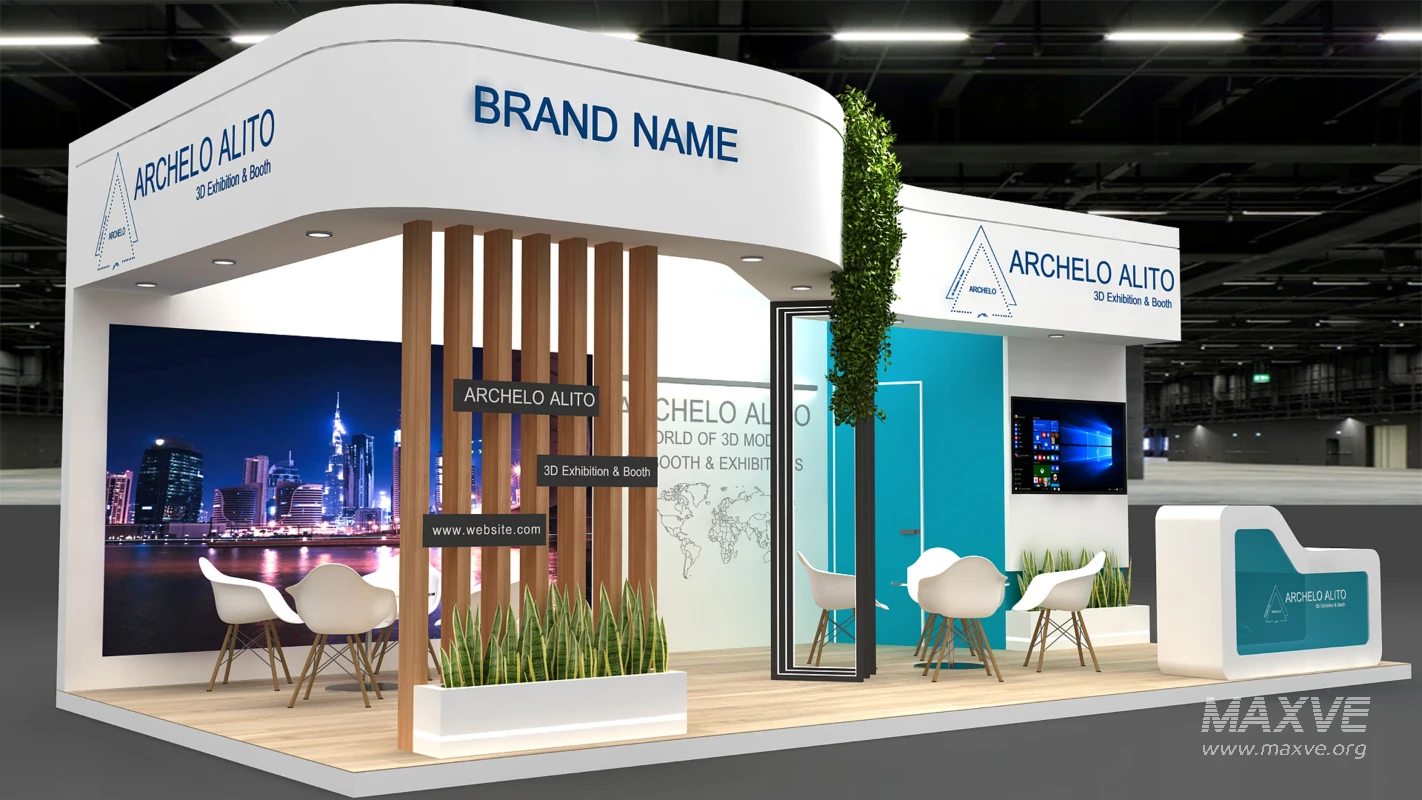 exhibition 3d model - Image 5