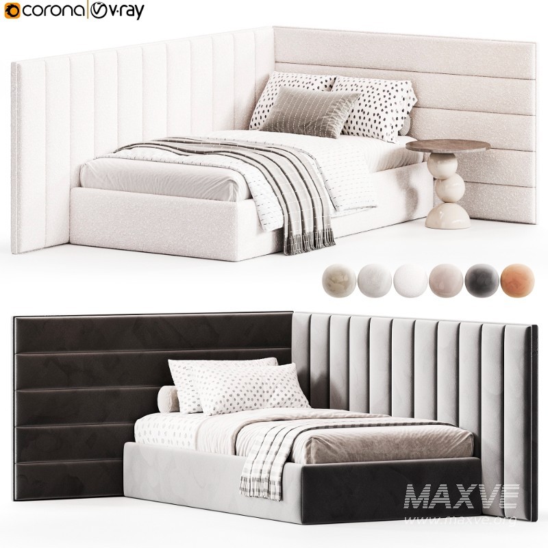 Corner bed Bonpari kids By Sensorsleep - Image 1