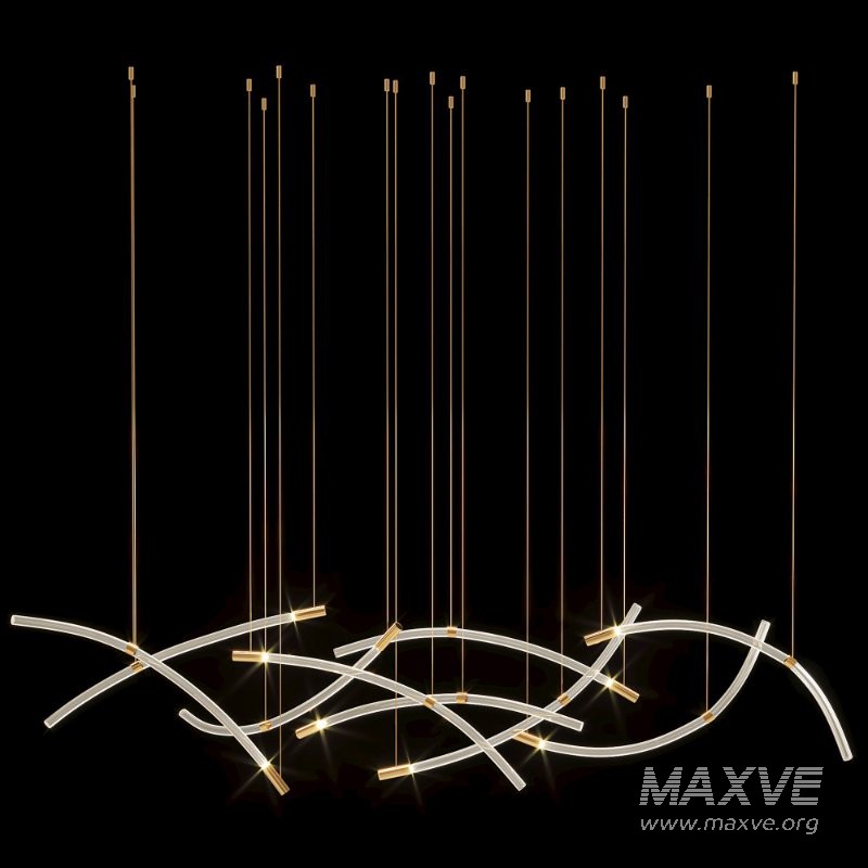 Bomma Flare 9 Light Chandelier - Image 4