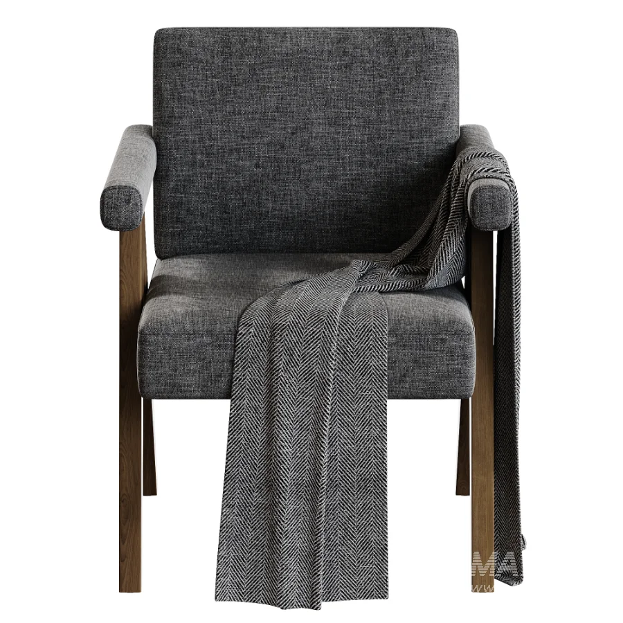 Jadie Mid Century Arm Chair - Image 2