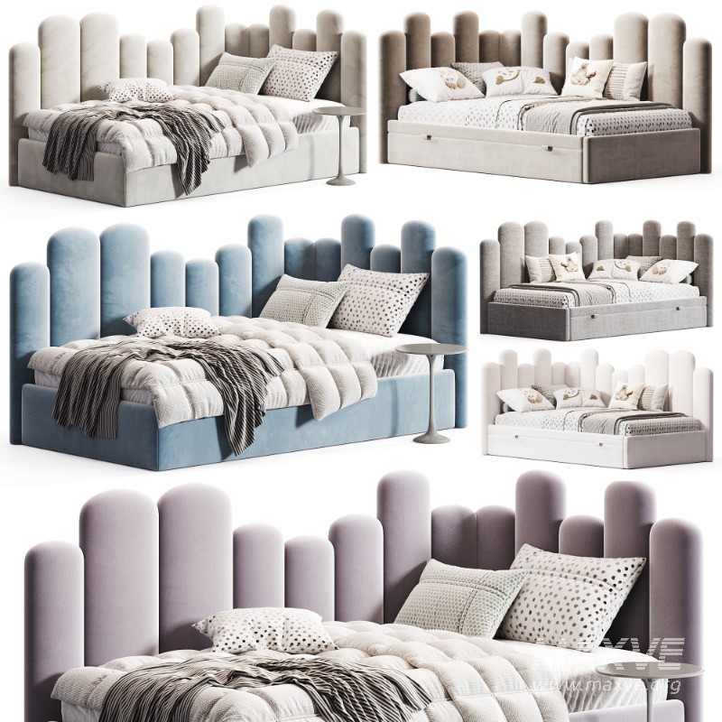 Corner bed AURORA by Mamoony - Image 1