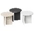 Onda Side Table in Travertine - Thumbnail 3