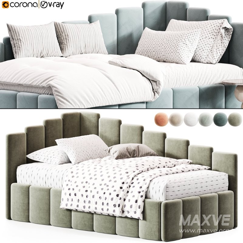 Corner bed Dandy kids ladder back By Sensorsleep - Image 4