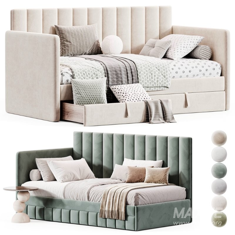 Children’s soft bed-sofa Grinch - Image 6