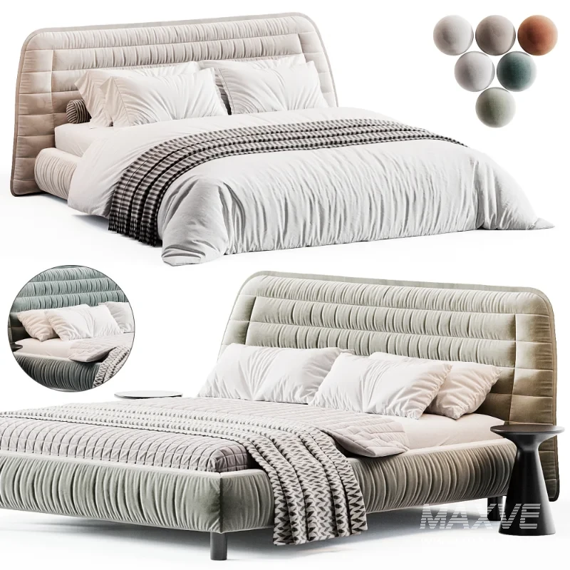 Plumeau Gervasoni Bed - Image 5