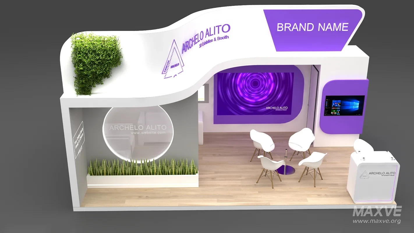 stall booth stand - Image 3