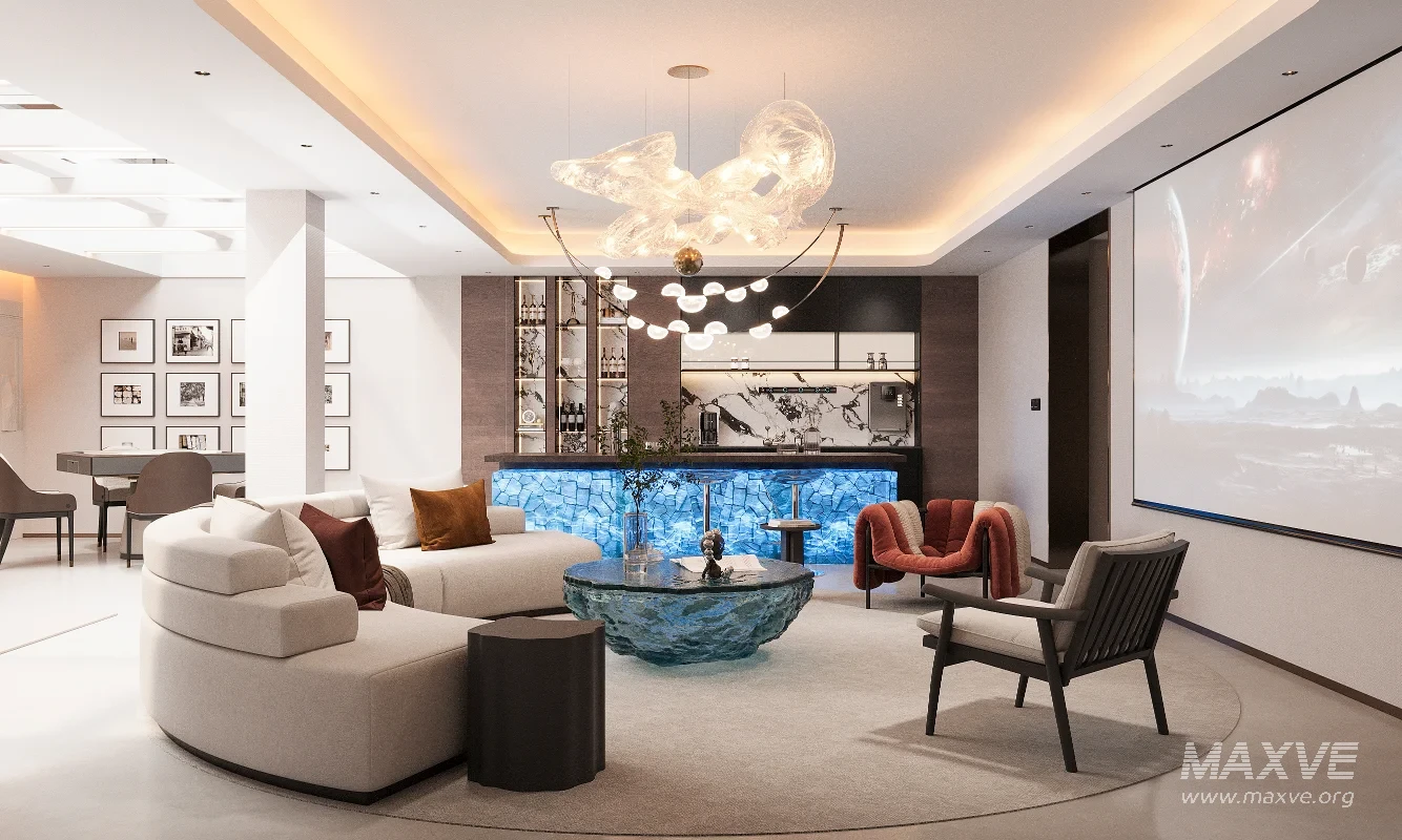 modern living room - Image 1