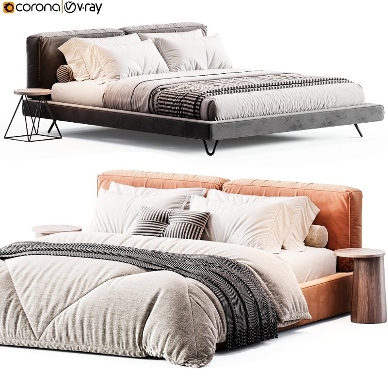 Academy Piuma Twils Bed - Image 1