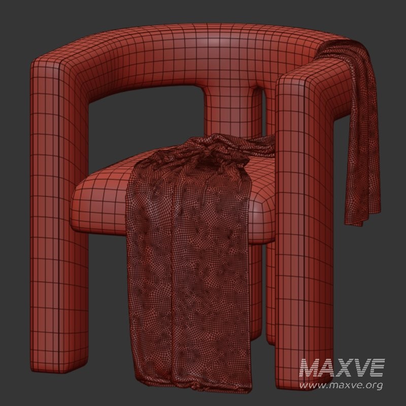 Sloane Bone White Upcycled Chair - Image 5