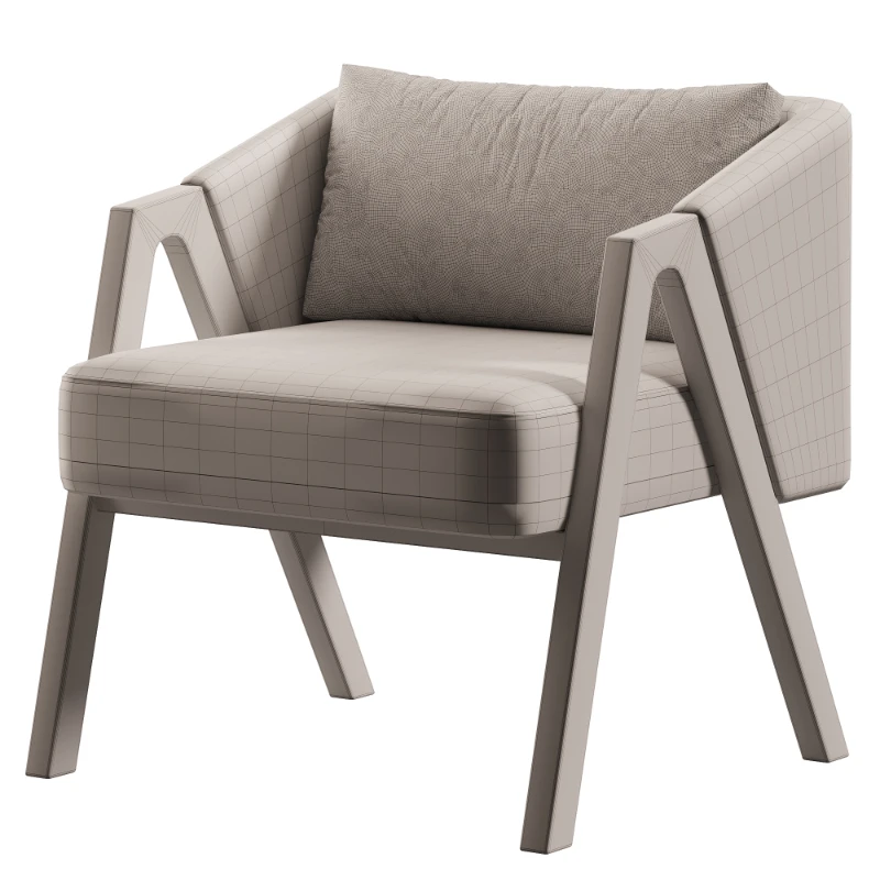 Scratch immune Ergonomic Fino Arm Chair - Image 7