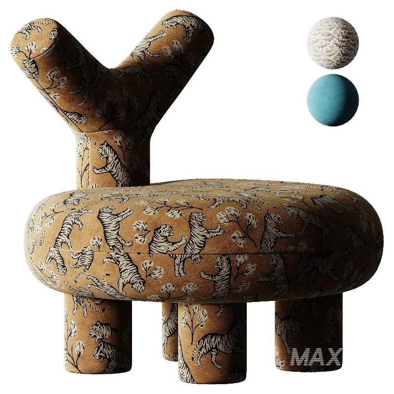 Armless Parsons Chair - Image 1