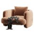 Caracole Overlap Dark Taupe Chair - Thumbnail 4