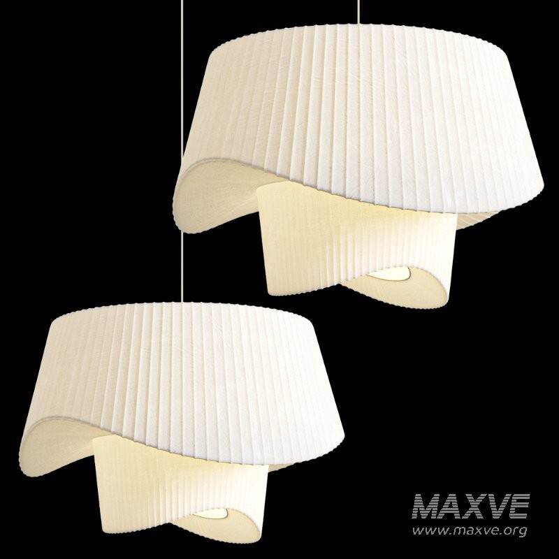 Bohemian Fabric Pendant Light - Image 6