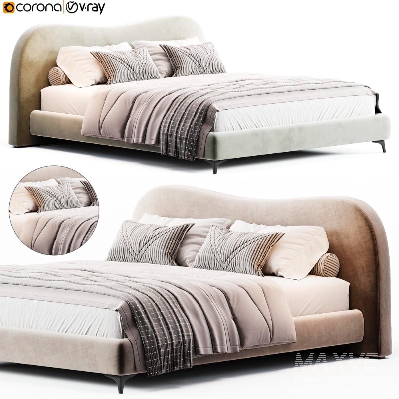 Aurore Bodema Bed by Miliashop - Image 1