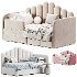Children’s soft sofa bed Victoria - Thumbnail 1