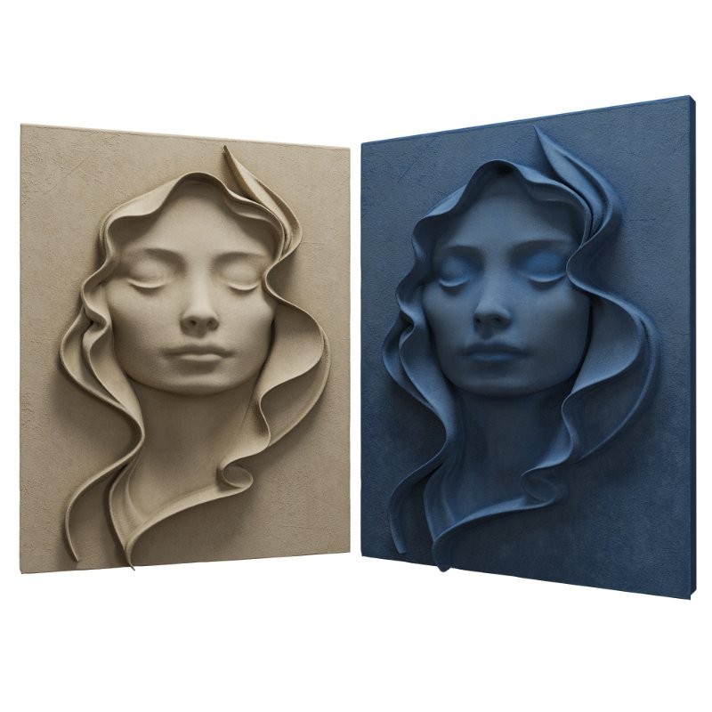 Girl_Face_Wall_Art - Image 2