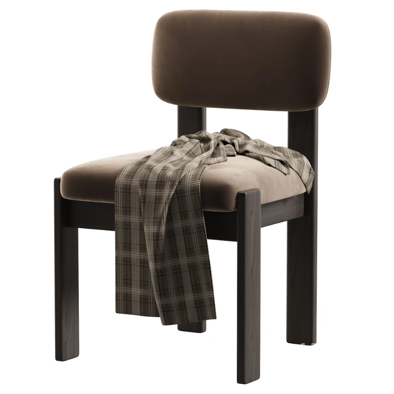 Colton Dark Stain Dining Chairs - Image 6