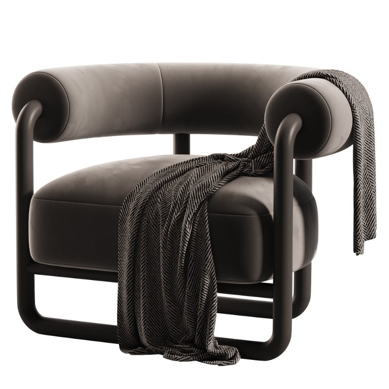 Metallic Accent Chair - Image 4