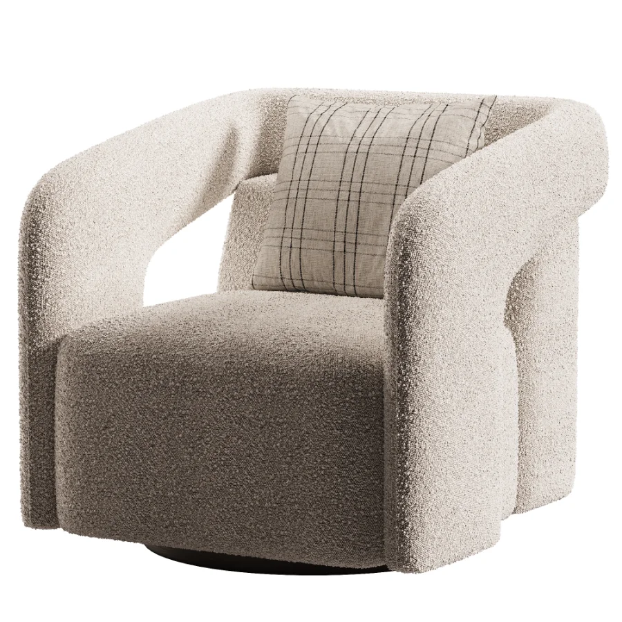Swivel Lounge Chair - Image 3
