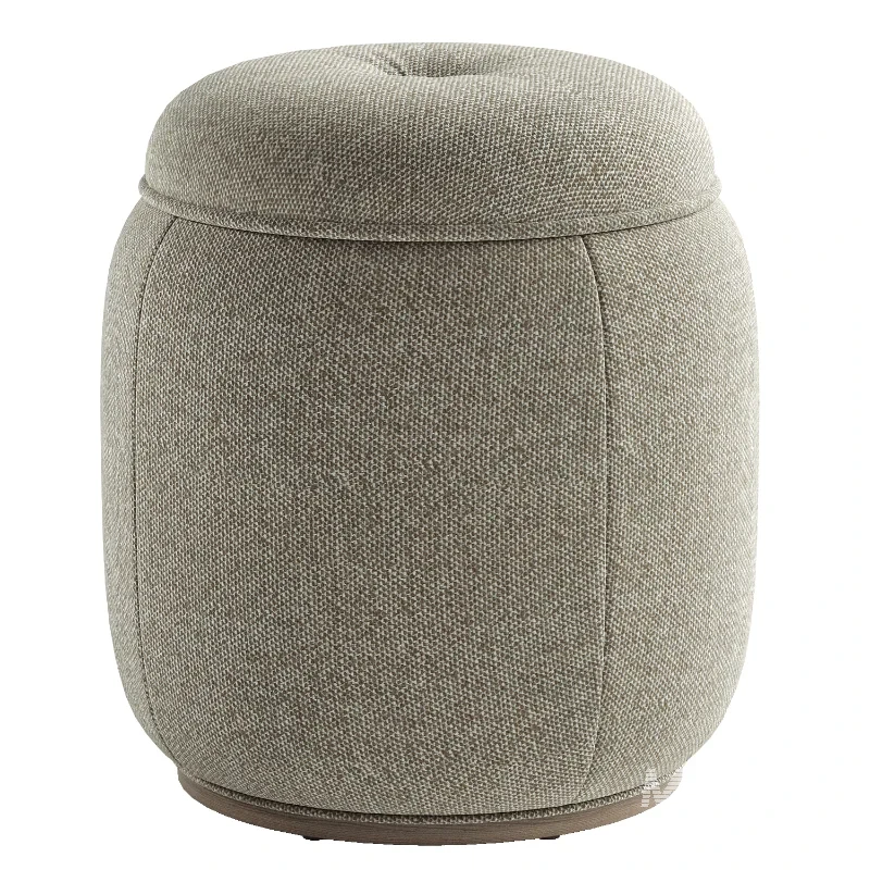 Dialogue Beige Ottoman - Image 6