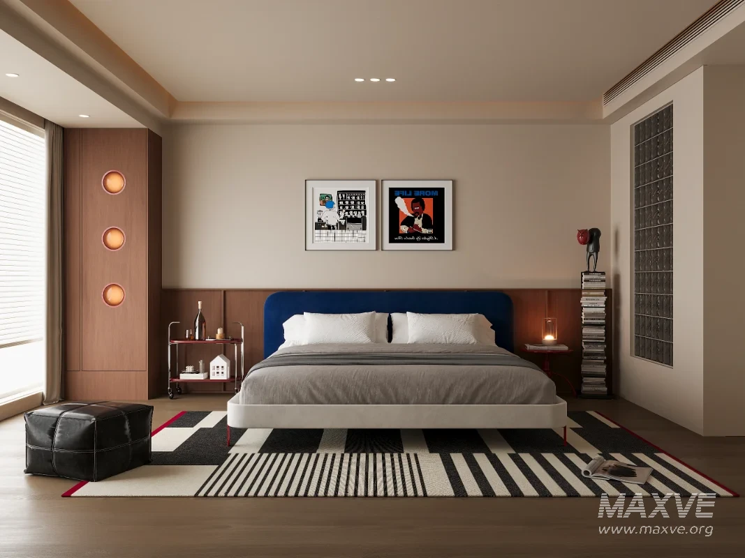 Modern bedroom - Image 1