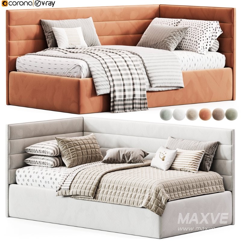 Corner bed Line kids By Sensorsleep - Image 6