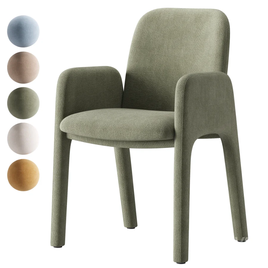 Upholstered Dining Chair Selena - Image 1