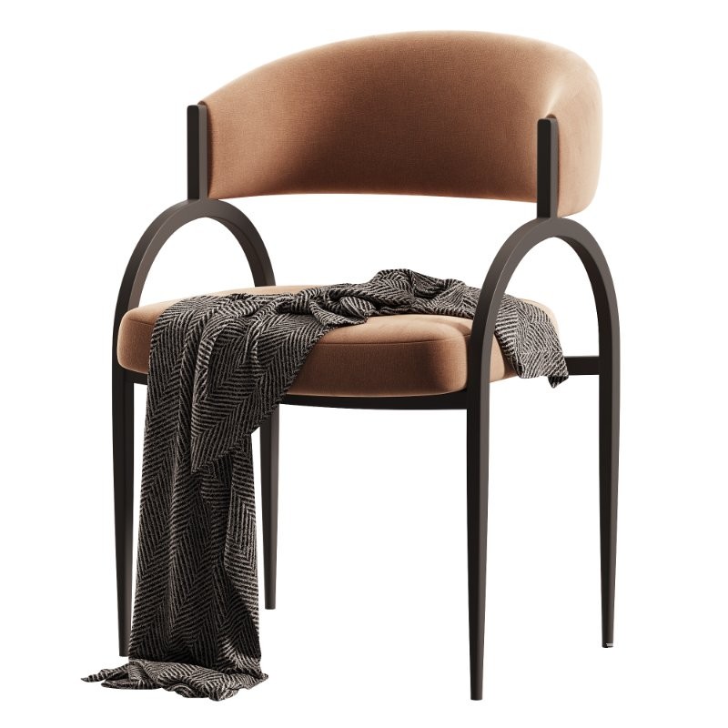 Natural Linen Chair - Image 4