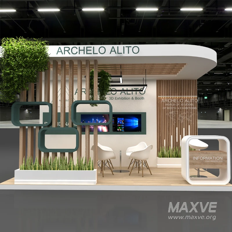 stall tradeshow booth - Image 1