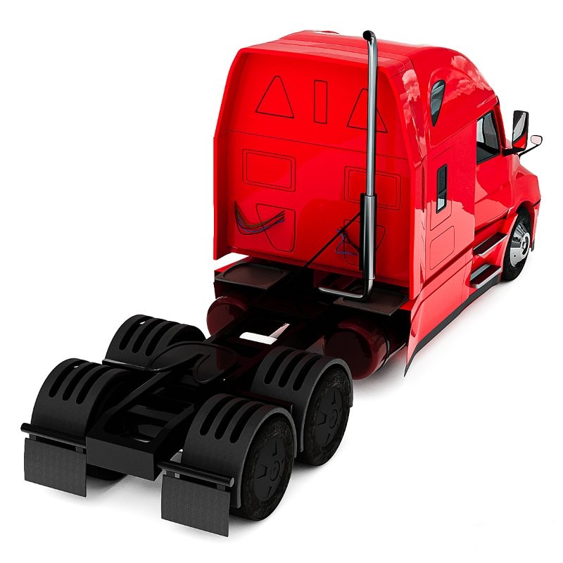 Freightliner Cascadia Santa Claus truck - Image 2