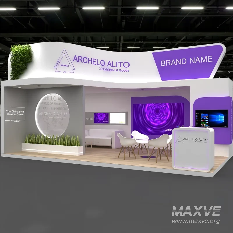 stall booth stand - Image 1