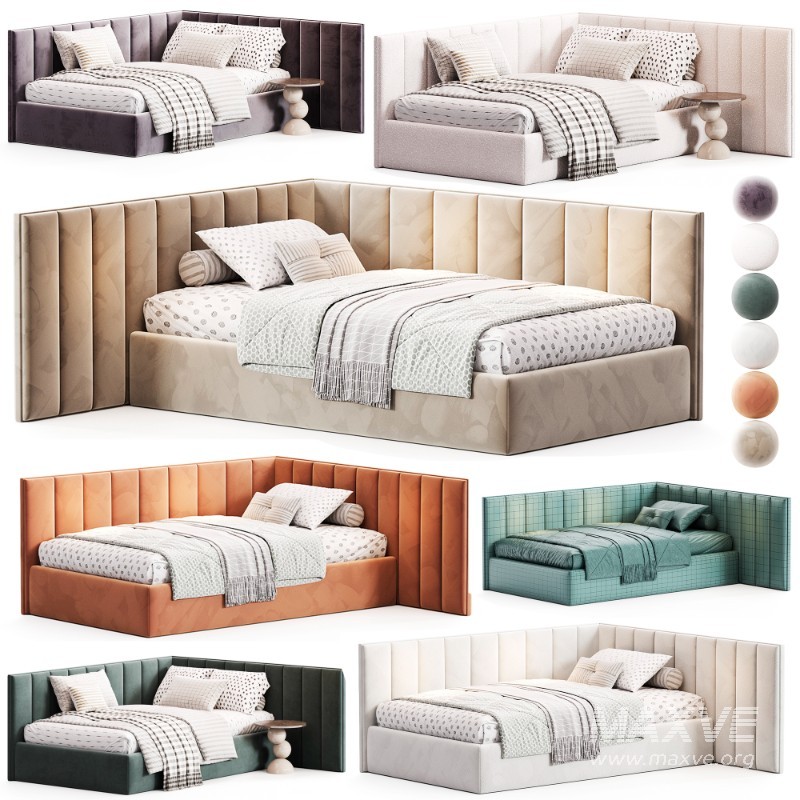 Corner bed Daisy kids By Sensorsleep - Image 6