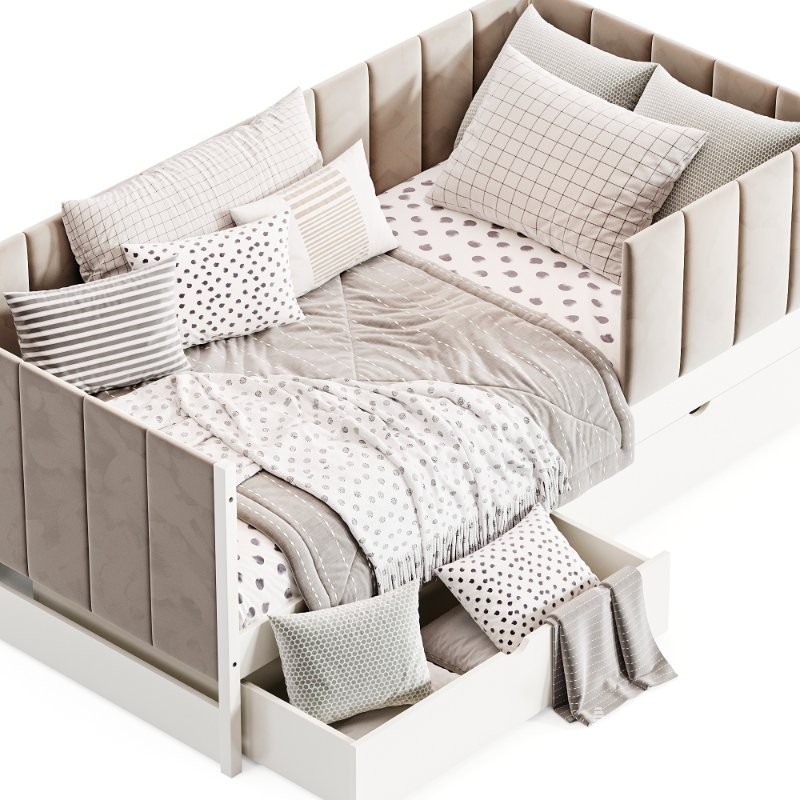 Children’s Sofa Bed Soft - Image 2